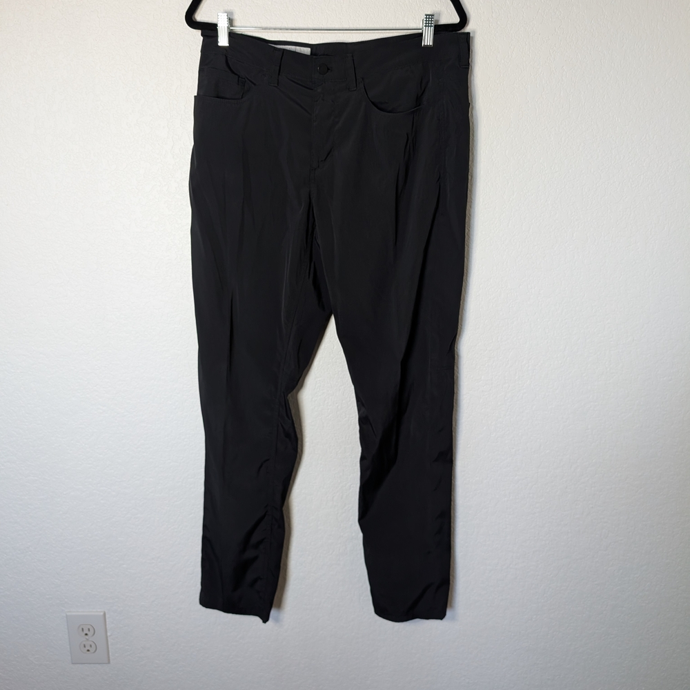 Perry Ellis Portfolio Slim Fit Men's Black Pants